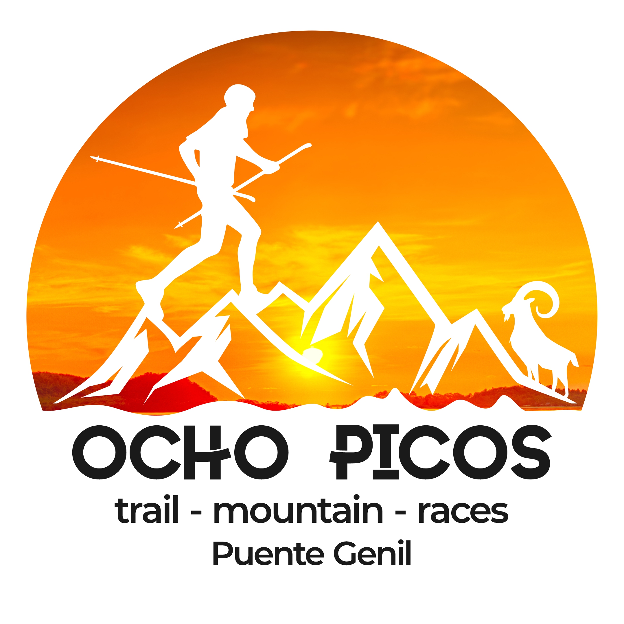 ocho picos trail logo pag
